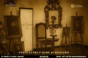 Urări de Crăciun pline de farmec interbelic integrate în conceptul Crăciunul anilor ’30 găzduit de Eko Group Vila